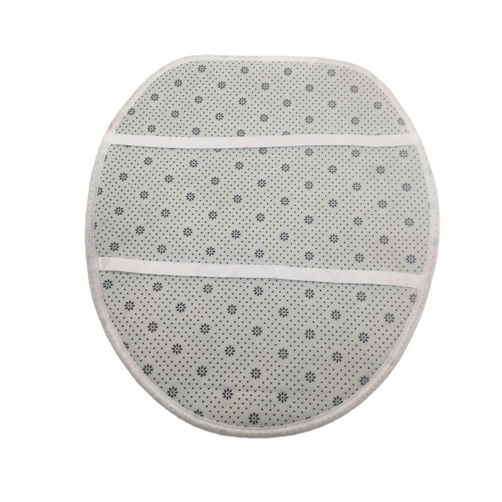 Bathroom Rugs Set Soft Non-Slip Absorbent Bath Mats Christmas Decor Machine Washable 3Pcs