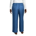 thumbnail image 3 of Lands' End Women's Plus Size TENCEL™ Fiber High Rise Wide Leg Pants, 3 of 3