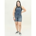 thumbnail image 3 of A3 Denim Women's Plus Size Shortall, 3 of 6