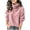 ZA# Pink# fleece shirts, variant on Oksale Plus Size Sweaters for Women Casual Round Neck Sweater with Button Dector Comfortable Long Sleeve Pullover Warm Winter Fall Tops