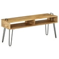 thumbnail image 1 of vidaXL TV Stand Solid Mango Wood 110x35x45 cm, 1 of 5