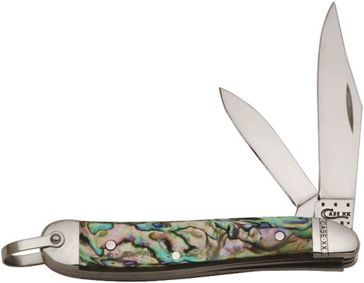 Case Cutlery 12009 Abalone Peanut Multi-Colored by Case