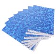 thumbnail image 6 of 10 Sheets Handmade Water-patterned Paper Bumble Bee Cupcake Toppers, 6 of 8