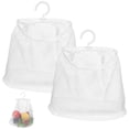 thumbnail image 1 of MasteelfCA 2 Pcs Sacs en Filet Suspendus avec Crochet Sacs à Pinces à Linge Multifonctionnels, 1 of 7