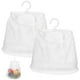 thumbnail image 1 of 2 bolsas de malla colgantes con gancho, bolsas de malla multifuncionales con pinzas para la ropa, 1 of 5