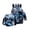 #A02-Blue, variant on 3 in 1 School Backpack Set with Lunch Bag & Pencil Case, Waterproof Blue Camouflage Graffiti Print Bookbag for Boys Girls Teens Students, Durable Nylon for College Travel Commute
