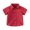 Red, variant on LYMAYTER 1-6T Baby Boys Short Sleeve Dress Shirts Toddler Formal Uniform Plaid Shirt Blouses