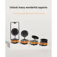 thumbnail image 2 of Phone Holders for Your Car Magnetic, 361 Degree Rotation, Air Vent Magnetic Phone Mount, Upgraded Strongest Magnet Power, Compatible with iPhone, Samsung, Google Pixel, Motorola Moto, Orange, 2 of 5