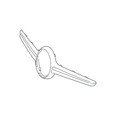Genuine OE Mercedes-Benz Center Molding - 117-888-00-60-9999