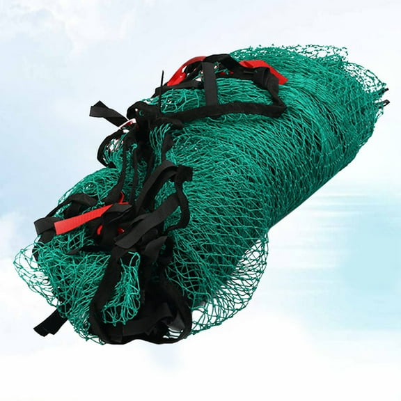 LEORX Protective Green Mesh Net for Stairs Banister Course Safety Barrier