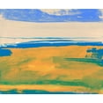 thumbnail image 2 of Gordon, Sharon 30x26 White Modern Wood Framed Museum Art Print Titled - North Fork II, 2 of 4