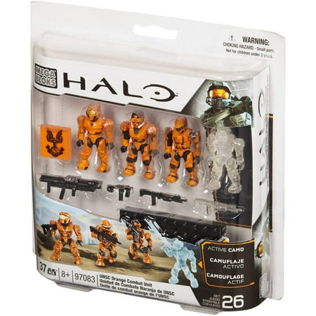 Mega Bloks Halo Combat Unit Unsc Orange