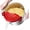 Red, variant on Clip On Strainer Silicone for All Pots and Pans, Pasta Strainer Clip on Food Strainer for Meat Vegetables Fruit Silicone Kitchen Colander