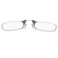 thumbnail image 3 of Gafas de lectura con bloqueo de luz azul, gafas sin brazos, gafas con clip para la nariz para ancianos unisex(+150 marrón), 3 of 14