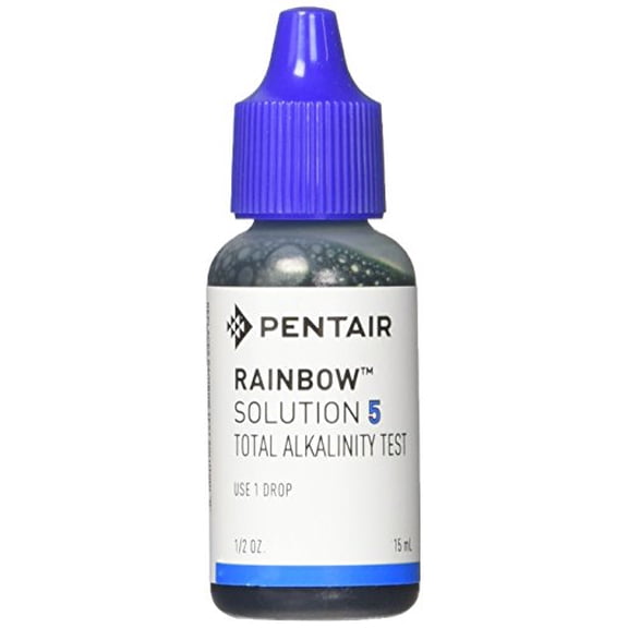Pentair R161203 No.5 Total Alkalinity Test Solution, 1/2-Ounce