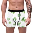 thumbnail image 1 of St. Patrick's Day Print Boxers for Men, Breathable, Close Fitting, 1 Pc, 1 of 7