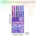 thumbnail image 3 of Glitter Gel Pens for Adult Coloring, 6 Pcs Metallic Glitter Gel Pens Colored Set, Large Capacity Ink Pens for Coloring, Writing, Drawing, Journaling, Note Taking, Orange, 3 of 9