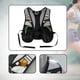 thumbnail image 1 of Chaleco liviano, bolso de chaleco para trotar, paquete de de mochila transpirable y ajustable para mujeres que viajan, senderismo, botella de, 1 of 8