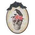 thumbnail image 1 of Wooden Hanging Skull, 1 of 5
