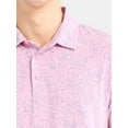 thumbnail image 3 of George Men's & Big Men's Poly Polo with Short Sleeves, Sizes S-3XL, 3 of 5