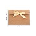 thumbnail image 2 of Raindrops 50Pcs Retro Kraft Paper Envelopes Beige with Ribbon for Holiday Cards Packaging, 2 of 6