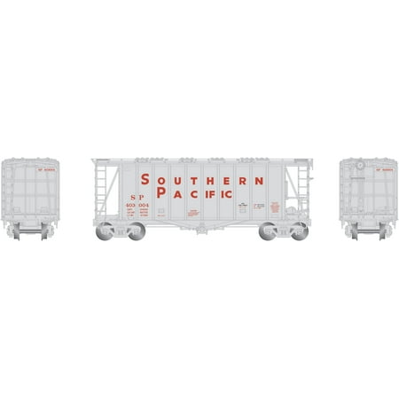 - Athearn N Scale GATC 2600 Airslide Covered Hopper Car Southern Pacific/SP 403004