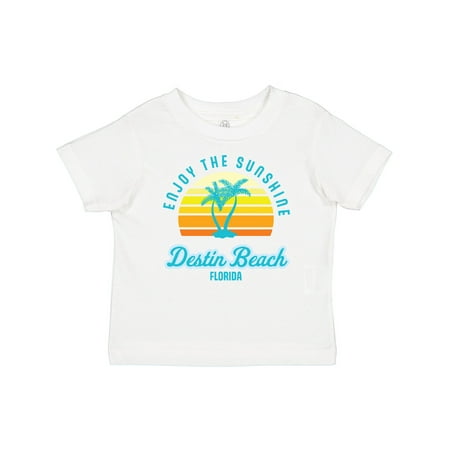 

Inktastic Summer Enjoy the Sunshine Destin Beach Florida in Blue Gift Baby Boy or Baby Girl T-Shirt