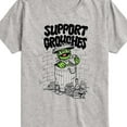 thumbnail image 3 of Sesame Street - Support Grouches Oscar - Toddler and Youth Short Sleeve Graphic T-Shirt, 3 of 5
