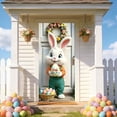 thumbnail image 6 of Easter Holiday Door Curtain, 35x72 Inch Door Cover Decor, Spring Wall Hanging Ornament, Festival Door Decor for Home Front Door Wall Easter Party, 6 of 6