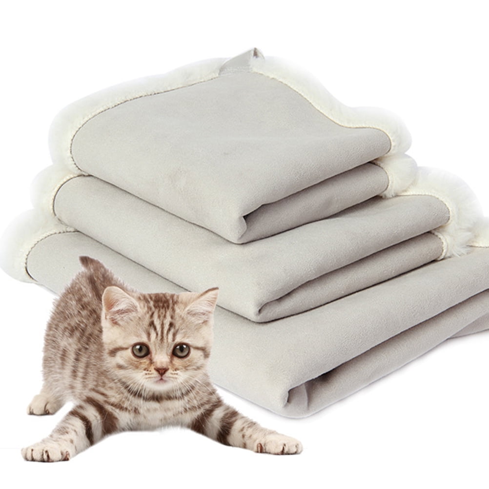 BESTYASH White Pet Hammock with Metal Climbing Buckle and Strong Load Bearing for Cats and Small Pets