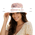 thumbnail image 4 of Gsakboxl Sun Hat Women Nature Botanical Digital Print Bucket Hat Lightweight Casual Garden Morning Baseball Cap Korean Style Outdoor Travel Sun Hat, 4 of 5
