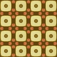thumbnail image 1 of Ahgly Company Machine Washable Indoor Square Transitional Mahogany Brown Area Rugs, 7' Square, 1 of 7