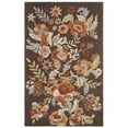 thumbnail image 5 of SAFAVIEH Blossom Emely Floral Flowers Wool Area Rug, Brown/Multi, 5' x 8', 5 of 10