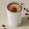 thumbnail image 4 of Austok Self Stirring Coffee Mug Automatic Mixing Cup USB Rechargeable Stainless Steel Portable Stirrer For Home Use, 4 of 8