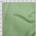 thumbnail image 4 of oneOone Silk Tabby Light Green Fabric Floral Sewing Material Print Fabric By The Yard 42 Inch Wide, 4 of 5