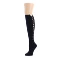 thumbnail image 2 of MeMoi Buttonlap Chunky Knit Knee High Socks - Womens - Female, 2 of 3