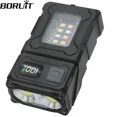 thumbnail image 1 of Linterna LED portátil de alta luminosidad con rotación de 180°, 500 lúmenes, 7 modos de iluminación y 4 colores, ideal para exteriores y emergencias., 1 of 6