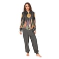 thumbnail image 2 of FORMRS Onesies Pajama for Adults Unisex Hoodie Winter Jumpsuit One Piece Sleepwear, Sizes S-2XL, Abstract Mountain, 2 of 7