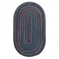 thumbnail image 1 of Colonial Mills WY34R024X048 2 x 4 ft. Worley Oval Area Rug, Navy, 1 of 1