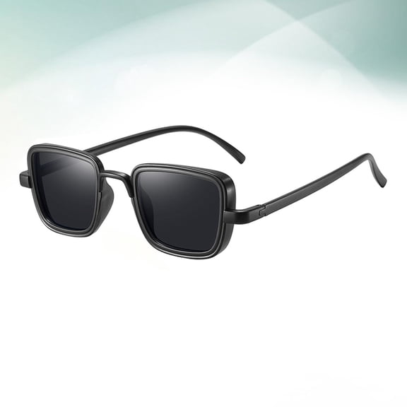 WHAMVOX Hemoton 1 Pair Fashionable Sunglasses for Summer Outdoor Creative Beach Shades Eyeglasses Clothes Decoration for Men Boys Black C01