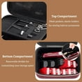 thumbnail image 2 of Procase Hard Travel Case for Hair Clippers - Wine, Roomy EVA Organizer with Shockproof & Water-Resistant Design, 2 of 5
