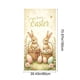 thumbnail image 3 of Decoraciones de Pascua, adornos de Pascua, regalos de Pascua, cortina de puerta de Pascua de 35 x 72 pulgadas, decoración de puerta y pared de Pascua, decoración para festivales y fiestas, cubierta de, 3 of 6