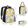 thumbnail image 2 of Fotbe Ducks and Anchors Set Escolar 3 en 1 para Niños - Mochila Duradera con Lonchera Aislante y Estuche para Lápices - Mochila Escolar para Niños y Niñas, 2 of 7