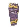 thumbnail image 5 of FKELYI American Tribal Sunflower Purple Print Sarong Cover Up Women's Beach Sarongs Bikini Wraps Soft Swimwear Pareo Beachwear Skirt Semi-Sheer Swimsuit Cover-Up for Summer Vacation, 5 of 6