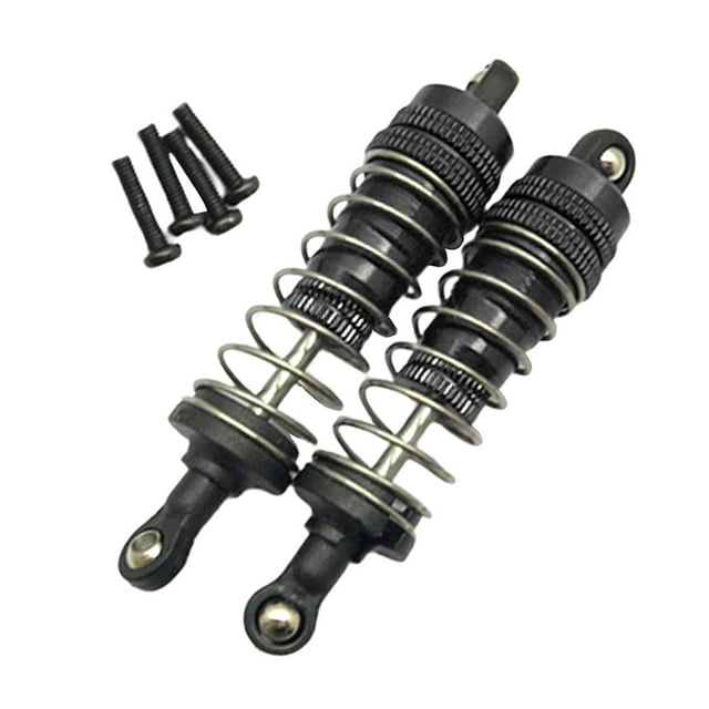 Amortiguador RC Zulema 2 piezas para 1/14 coche Wltoys Negro