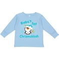 thumbnail image 3 of Inktastic Baby's 1st Chrismukkah with Cute Baby Penguin and Snowflakes Boys or Girls Long Sleeve Toddler T-Shirt, 3 of 5