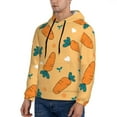 thumbnail image 2 of Hoodies for Men - love carrot Long Sleeve Comfrt Men'S Fashion Hoodies & Sweatshirts, Sweatshirts for Men Hoodies Pullover Clothing Clothes with Pouch, 2 of 7