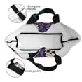 thumbnail image 4 of ZICANCN Skulls Flowers Tote Bag, Grocery Bags Reusable Shopping Bags with Handles Durable Foldable Washable for Women Men, 4 of 8