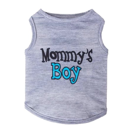 Sprifallbaby Pet Vest Cute Letter Print Dog Sleeveless T-Shirts Spring Summer Puppy Cat Apparel Dog Clothes for Pets