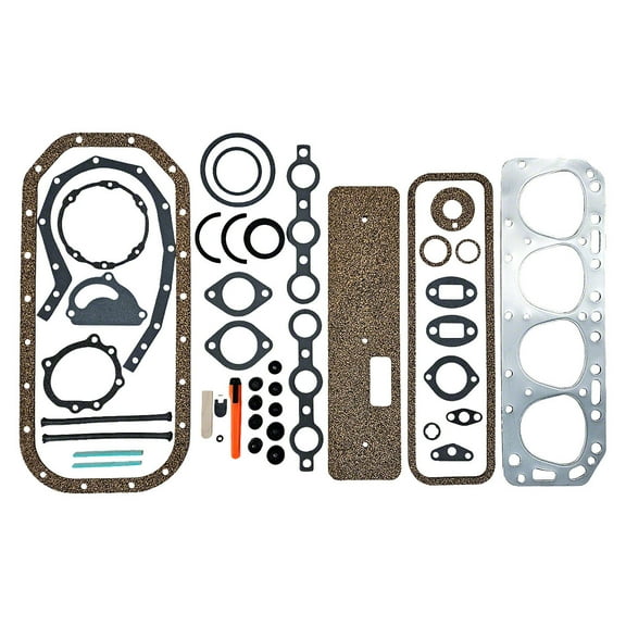 Engine Gasket Set (For 7/16" head bolts) Fits Ford Tractor